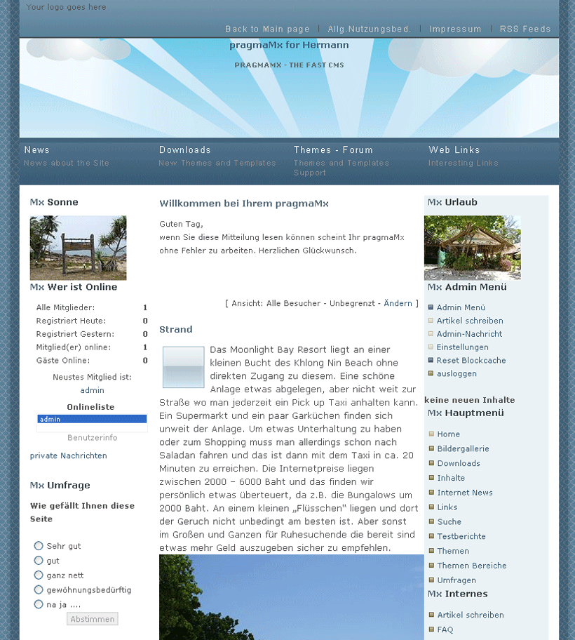 mx-Nautica05 Layout / Themes