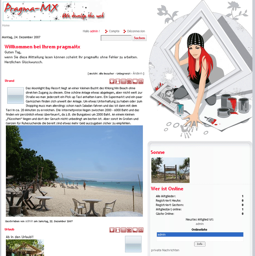 mx-design Layout / Themes