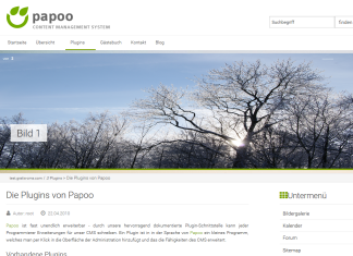 Papoo Content Management System Papoo Content Management System